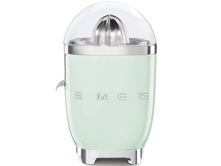 Presse-agrumes vintage vert d'eau smeg