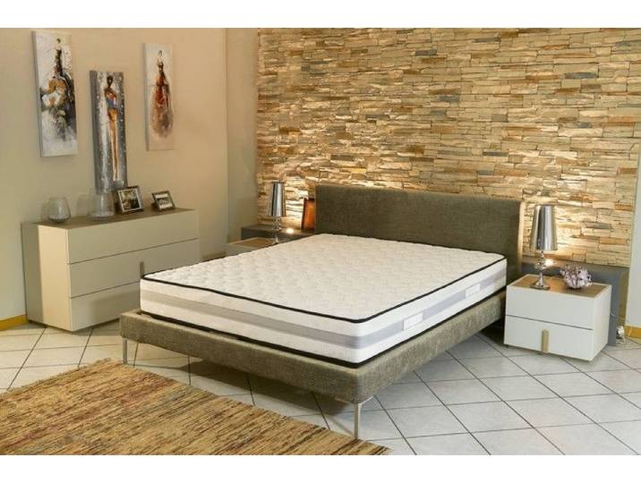 King Memory Matelas 70x190 Ferme Mousse à Mémoire de Forme 50 Kg/m3 - 23 cm (70x190)