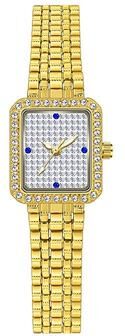 Everyday Crate BS Bee Sister FA1597 Diamond Ladies Watch Luxury Quartz Watch Elegant Alloy Wristwatch gold
