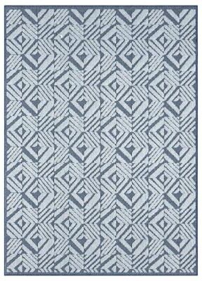 Terra by Obeetee Nimes Diamond Tile Cascade Rug
