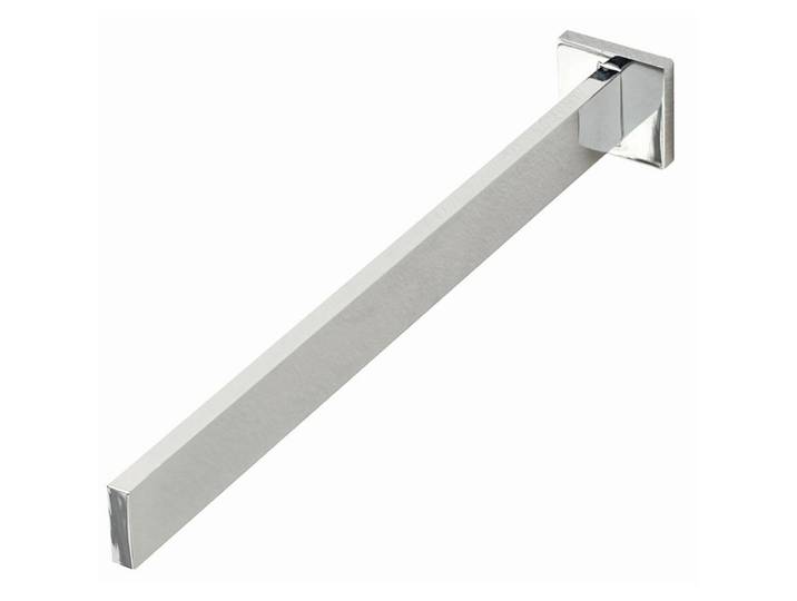 Dieter Knoll Handtuchhalter, Chromfarben, Metall, eckig, 0.45x0.45x32.5 cm, Badezimmer, Badezimmerausstattung, Handtuchhalter