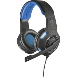 Trust GXT 350 Radius (Kabelgebunden), Gaming Headset, Schwarz