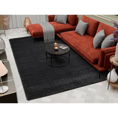 OCI DIE TEPPICHMARKE "KOMFORT, auch als Läufer und in Rund" rechteckig 20 mm Höhe Uni - Hochflor, Langflor, Shaggy, maschinengewebt, robust