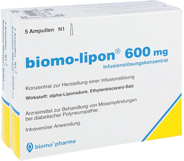biomo-lipon Biomo Lipon 600 mg Ampullen