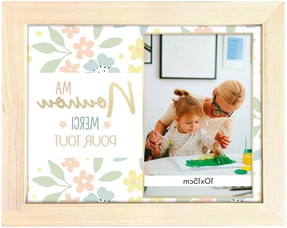 Fotolijst Nanny - Moderne wanddecoratie - Meerkleurig - 25 cm