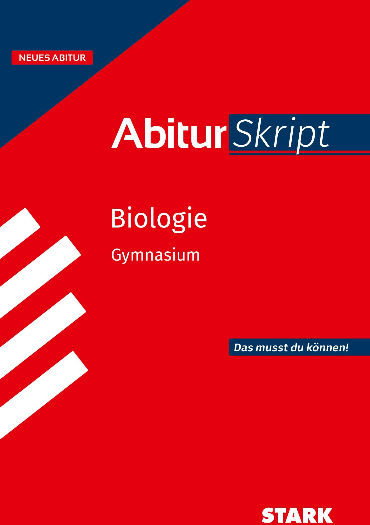 Jürgen Apel - STARK Biologie - AbiturSkript ab 2026 (Skripte / Abi - Auf einen Blick!) - Preis vom 10.10.2026 11:48:34 h