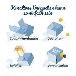 Escape Welt Secret Box 2 - Geschenksverpackung (Niederländisch, 1 - 3 Spieler)