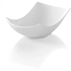 36x Servier Schüssel / Platte Vanilla, Porzellan, creme, 22,5 x 11,1 x 6,2 cm