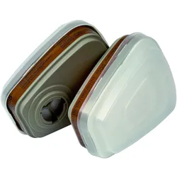 3M, Atemschutzmaske, 6002CR (2x)