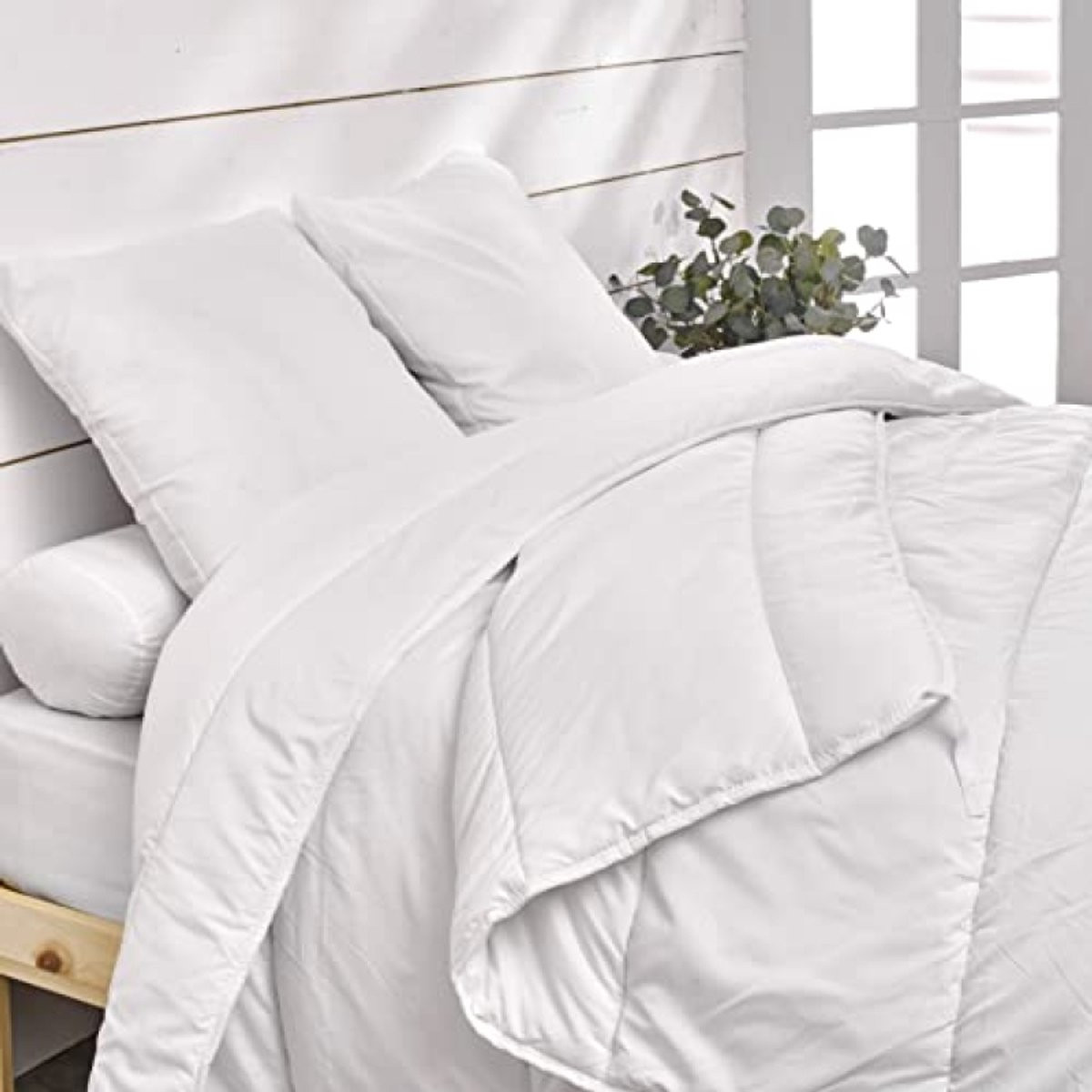 All Seasons Dekbedset 140x200 cm - 3-in-1 Systeem, Anti-Allergeen, Luxe Zachte Afwerking voor volwassenen