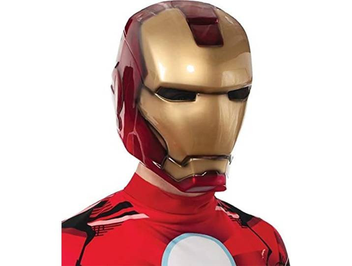 Rubie's officiële Rubie's officiële Marvel Iron Man Masker Volwassen Kostuum - One Size Halloween