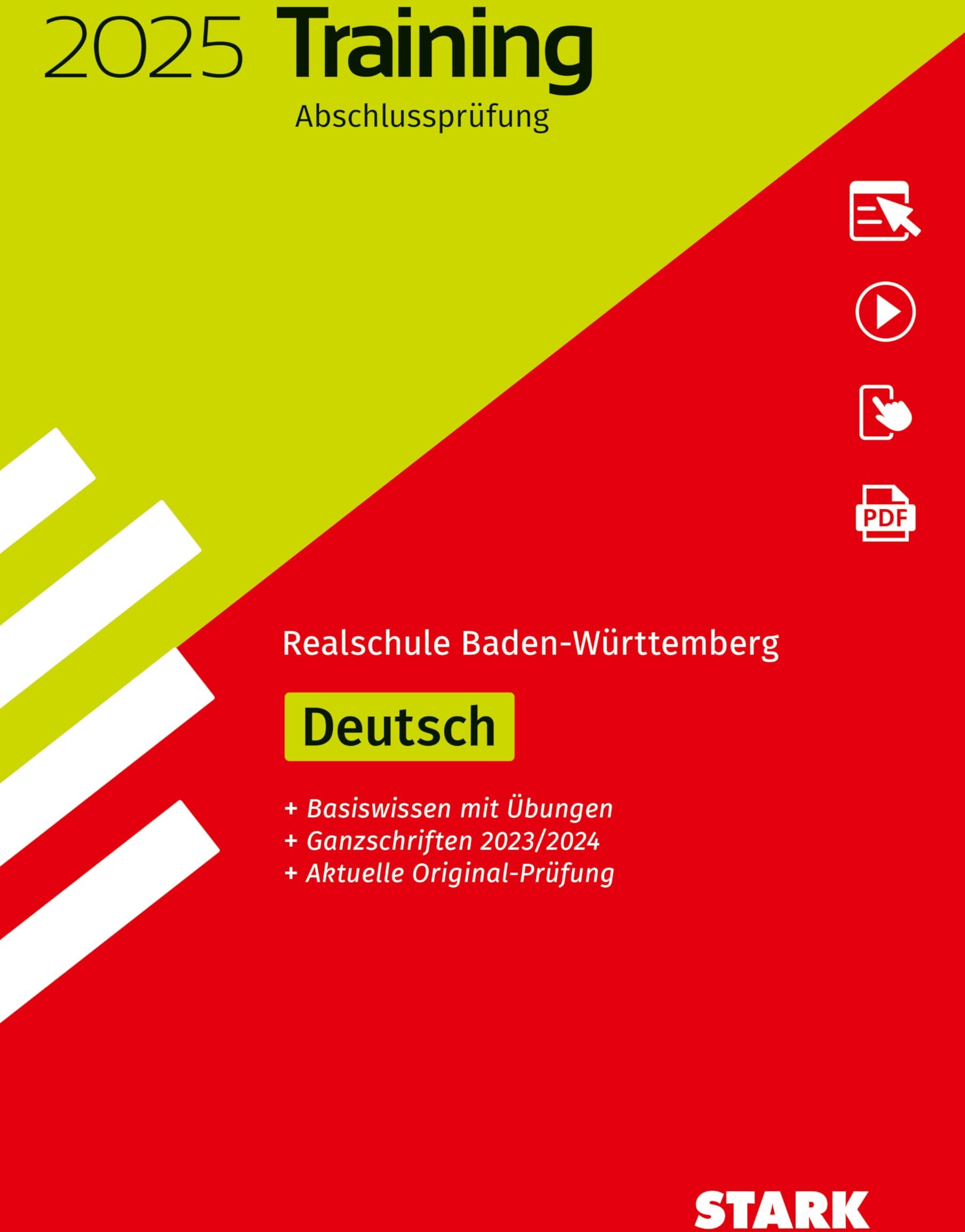 Anja Engel - STARK Training Abschlussprüfung Realschule 2025 - Deutsch - BaWü - Preis vom 09.10.2026 07:28:09 h