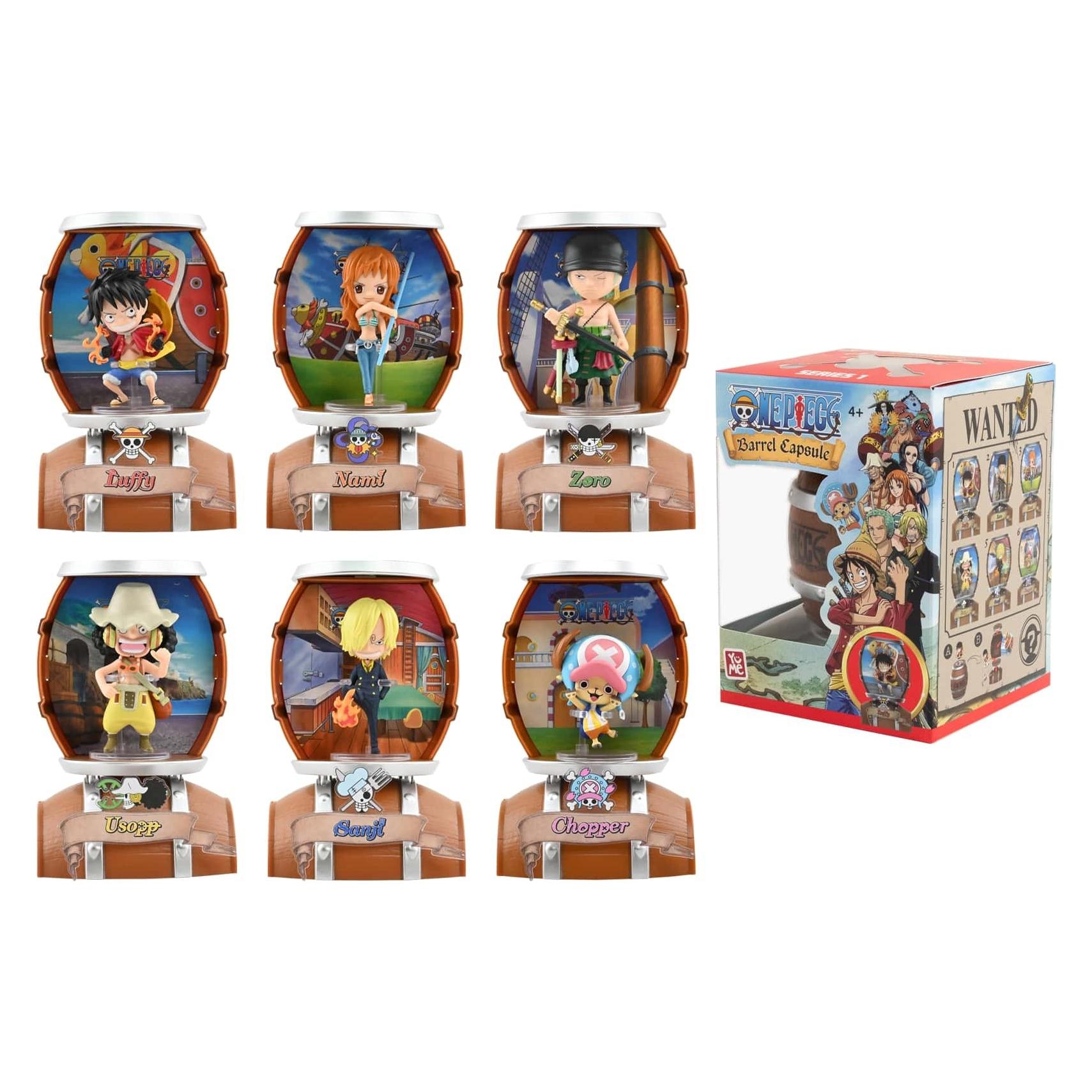 Toys Matter Sammelfigur One Piece Series 1 6fach sortiert Barrel Capsule (15329)