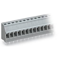WAGO 740-102 Federkraftklemmblock 2.50 mm² Polzahl 2 Grau 460 St.