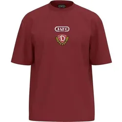 JAKO Unisex Dynamo Dresden T-Shirt Freizeit, Größe 5XL in Rot Rot