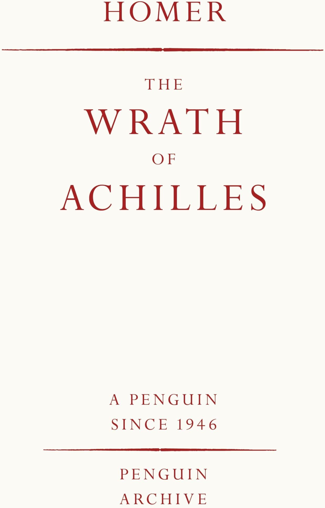 Homer - The Wrath of Achilles - Preis vom 16.10.2026 11:41:07 h