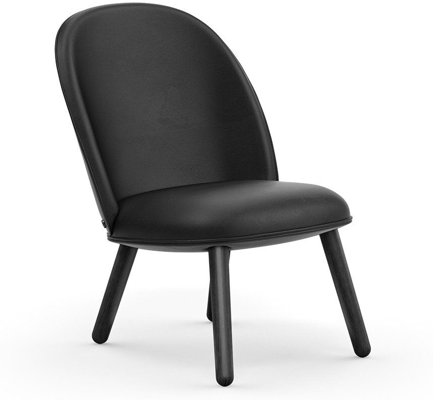 Normann Copenhagen Loungesessel (brandy, Eiche, Sørensen Læder Ultra Leder) brandy   Eiche   Sørensen Læder Ultra Leder