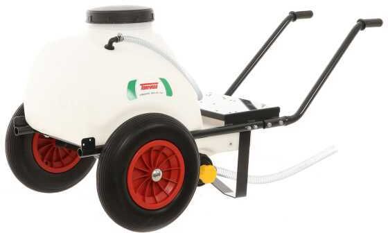 AgriEuro Premium Karrenspritze ohne Membranpumpe Tank 80 Lt, anpassbar an Membranpumpen