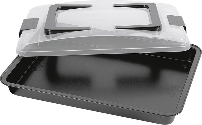 KAISER Backblech mit Deckel Bake&Take 3201004157 Ø 29,0 x 42,0 cm, 1 St.