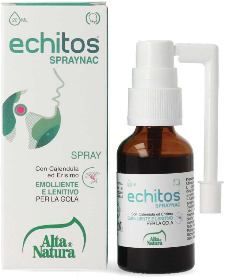 ALTA NATURA-INALME Srl Alta Natura, Echitos Spray NAC, 20 ml
