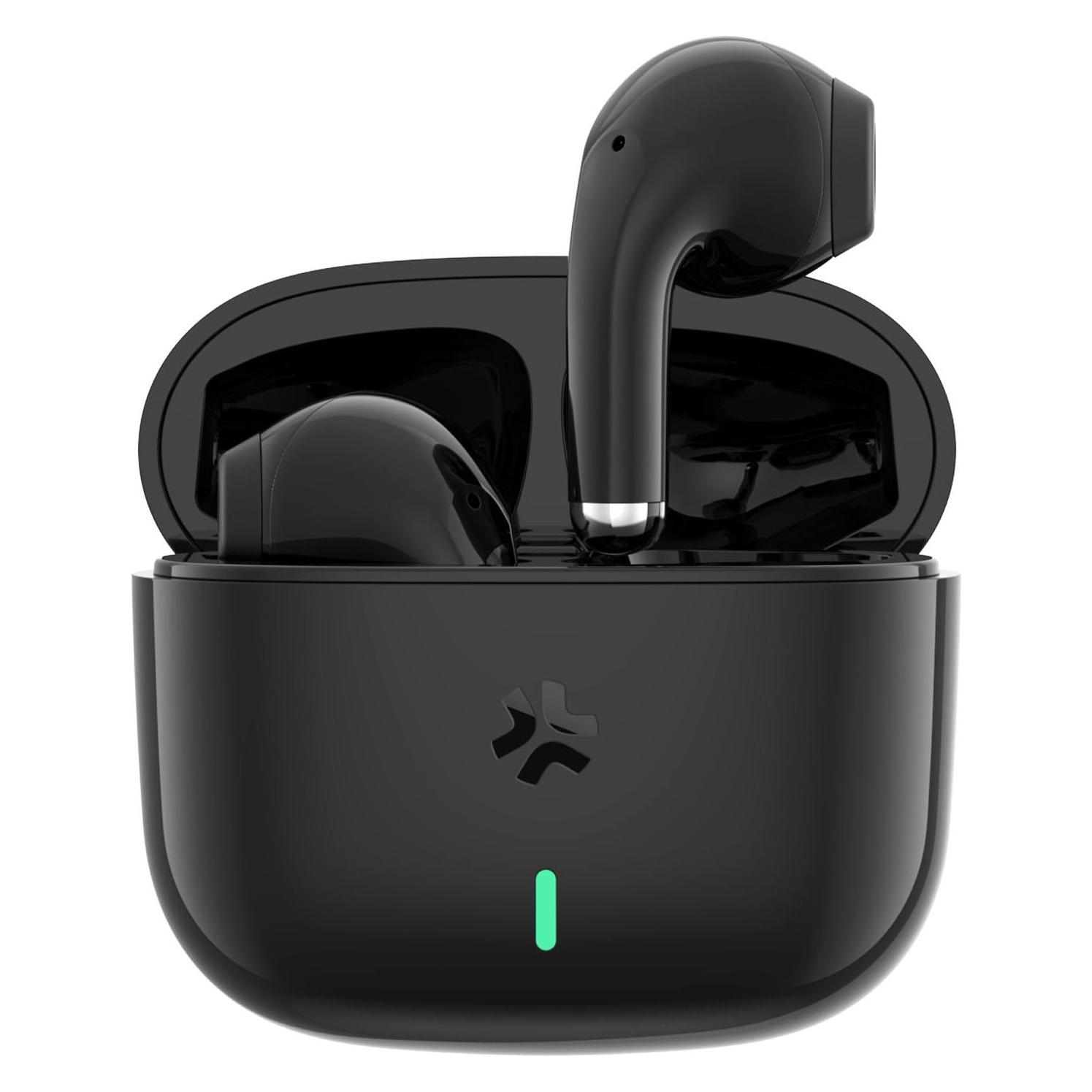 Celly True Wireless Earphones (Keine Geräuschunterdrückung, 4 h, Kabellos) (TIPS1BK)