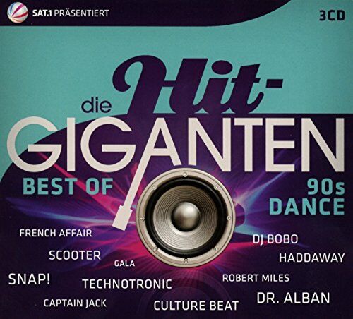 Various - Die Hit Giganten Best of 90's Dance - Preis vom 13.10.2026 11:25:28 h