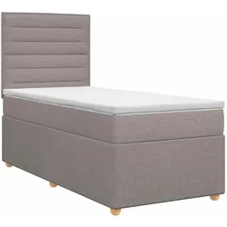 vidaXL, Boxspringbett, Boxspringbett (90 x 200 cm)