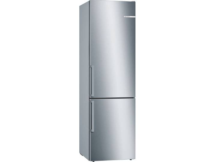 Bosch Serie 6, Freistehende Kühl-Gefrier-Kombination mit Gefrierbereich unten, 201 x 60 cm, Gebürsteter Stahl AntiFingerprint, MKK69GSIBP, ID MKK69GSIBP