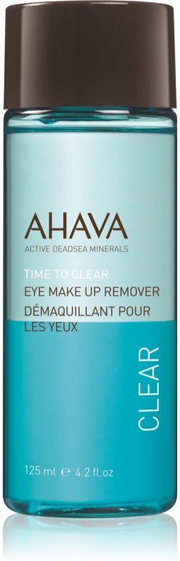 AHAVA Time To Clear waterproof eye makeup remover for sensitive eyes 125 ml