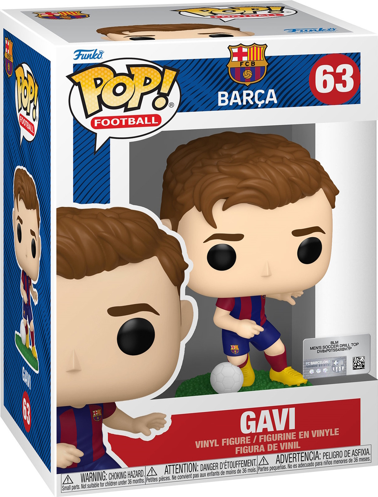 Funko Pop! Vinyl figuur FC Barcelona - Gavi 63