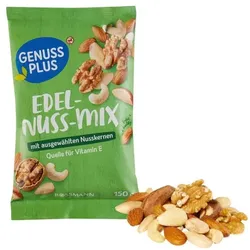 GENUSS PLUS Nussmischung Edel-Nuss-Mix 150 g