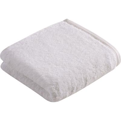 Handtuch VOSSEN "Vegan Life", weiß, B:60cm L:110cm, Webfrottier, Obermaterial: 100% Baumwolle, Handtücher, 100% vegan