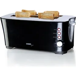 Domo Toaster DO961T, Toaster, Schwarz