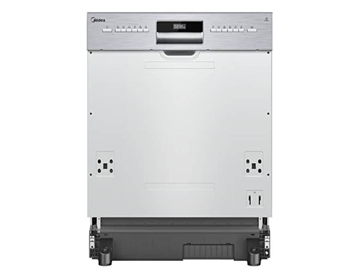 Midea Geschirrspüler Teilintegriert 60 cm Einbau Spülmaschine 13 Gedecke