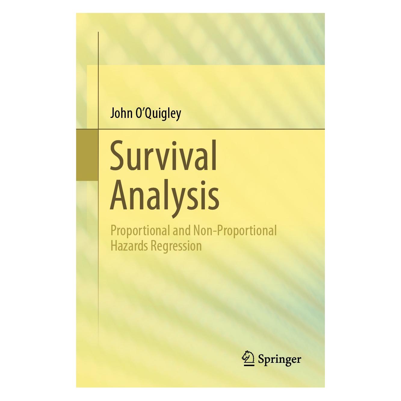 Springer OQuigley:Survival Analysis (Englisch, Hardcover, John O'Quigley) (9783030334383)