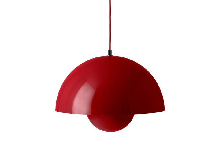 &Tradition - FlowerPot Pendelleuchte VP7, zinnoberrot