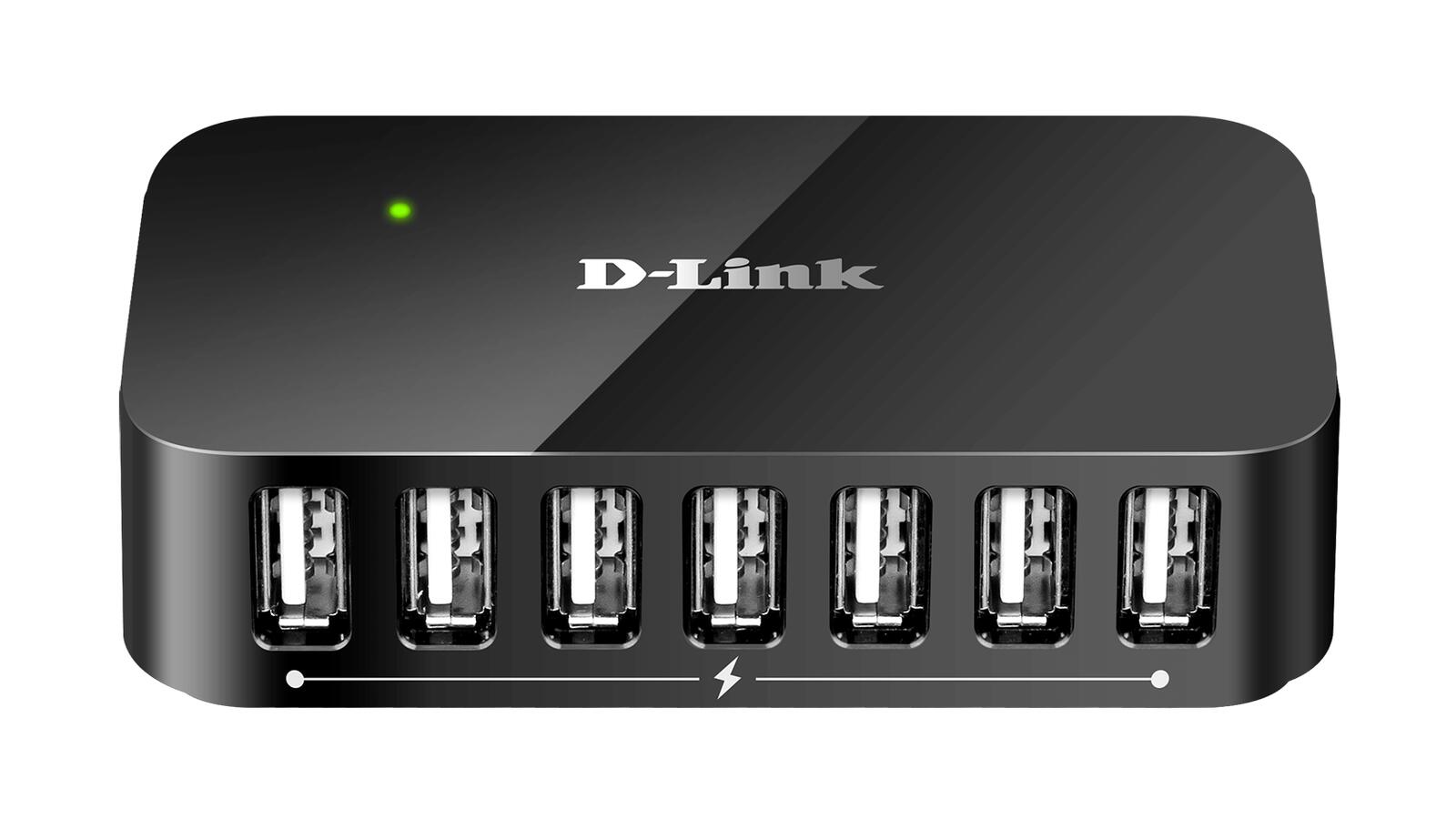 D-Link DUB-H7/E, 7-Port USB 2.0 Hub