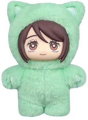 Inspired Living EAKI Cat Park Party Gojo Satoru Blind Box Plush Pendant Jujutsu Kaisen Collectible Anime Bag Charm 5