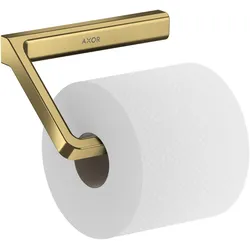 hansgrohe AXOR UNIVERSAL Accessories Papierrollenhalter ohne Deckel, 42846950, Farbe: Brushed Brass