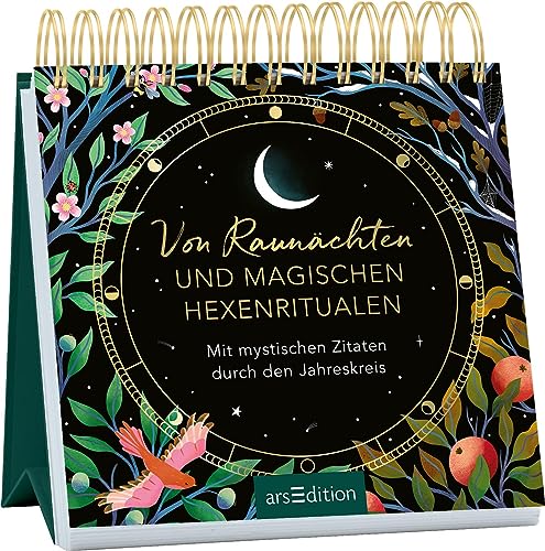 Von Raunächten und magischen Hexenritualen: Mit mystischen Zitaten durch den Jahreskreis Inspirierendes und dekoratives Aufstellbuch - Preis vom 09.10.2026 07:28:09 h