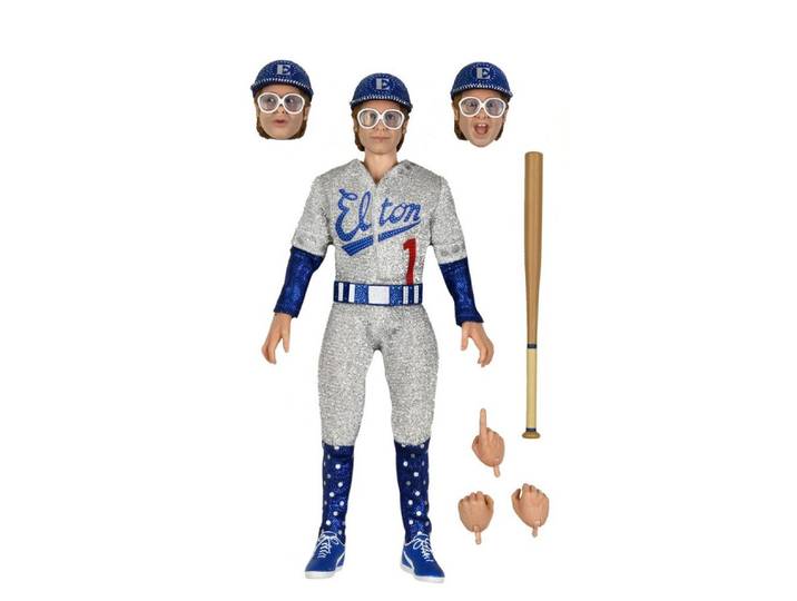 NECA Actionfigur Elton John & Piano Actionfigur Live 1975 incl.