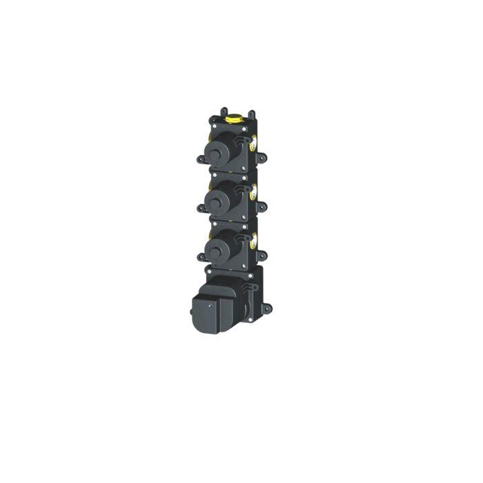 Herzbach Logic XL 3 Unterputz-Universal-Thermostat-Modul 11.230000.1.09 für 3 Verbraucher, mit Logic-Thermoelement