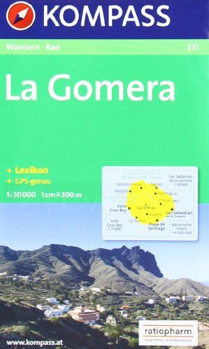 geosmile - Kompass Karten, La Gomera: Wandern / Rad, Lexikon / GPS-genau - Preis vom 09.10.2026 07:28:09 h