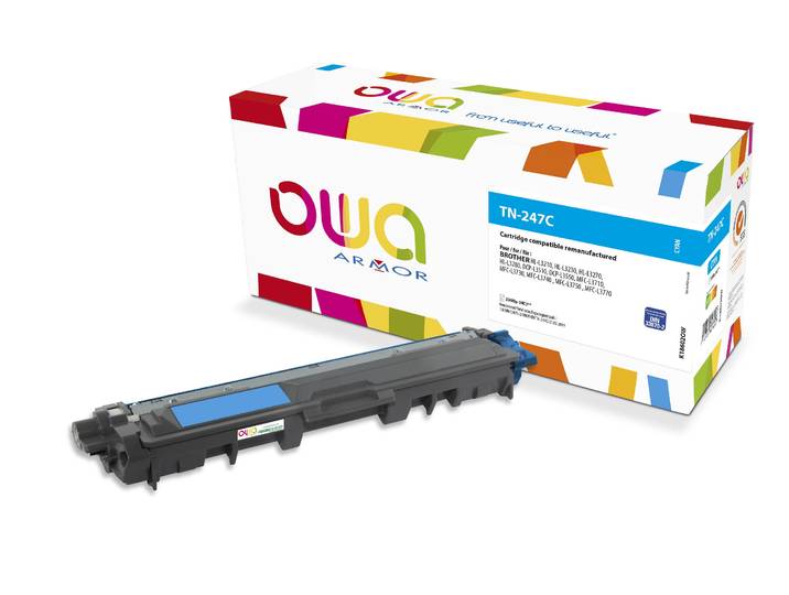 OWA Toner compatible BROTHER TN247C - K18602OW - Cyan