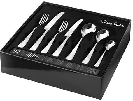 Robert Welch Malvern Bright 42 Piece Cutlery Set