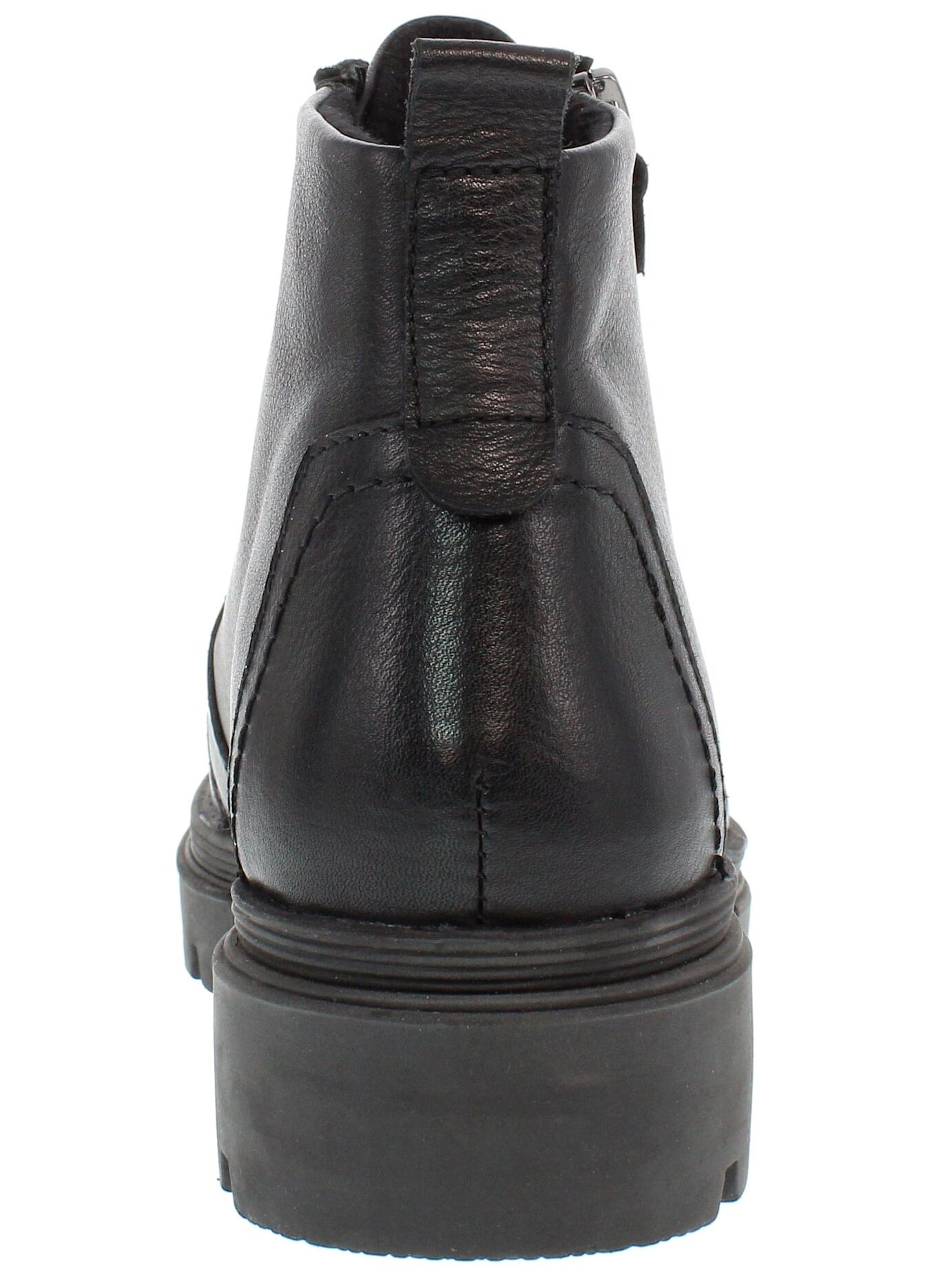 Stiefelette CASUAL LOOKS, Damen, Gr. 41, schwarz, Glattleder, Schuhe Stiefelette