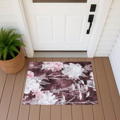 Addison Rugs Machine Washable Indoor/ Outdoor Floral Lakeview Chantille Rug