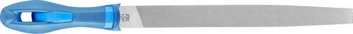 PFERD 11216206 Werkstattfeile Flachspitz Hieb 1 inkl. Ergonomie-Feilenheft für grobe Zerspanung & Schruppen Länge 200mm 1St.