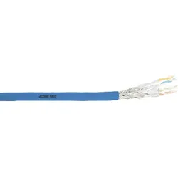 Acome 1007, Datenkabel Cat.7, S/FTP(1000 MHz), 4x2xAWG23, blau, 1000m Trommel