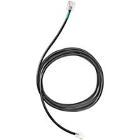 Adapterkabel CEHS-DHSG schwarz, für Siemens, Agfeo, Aastra, Auerswald, Elmeg